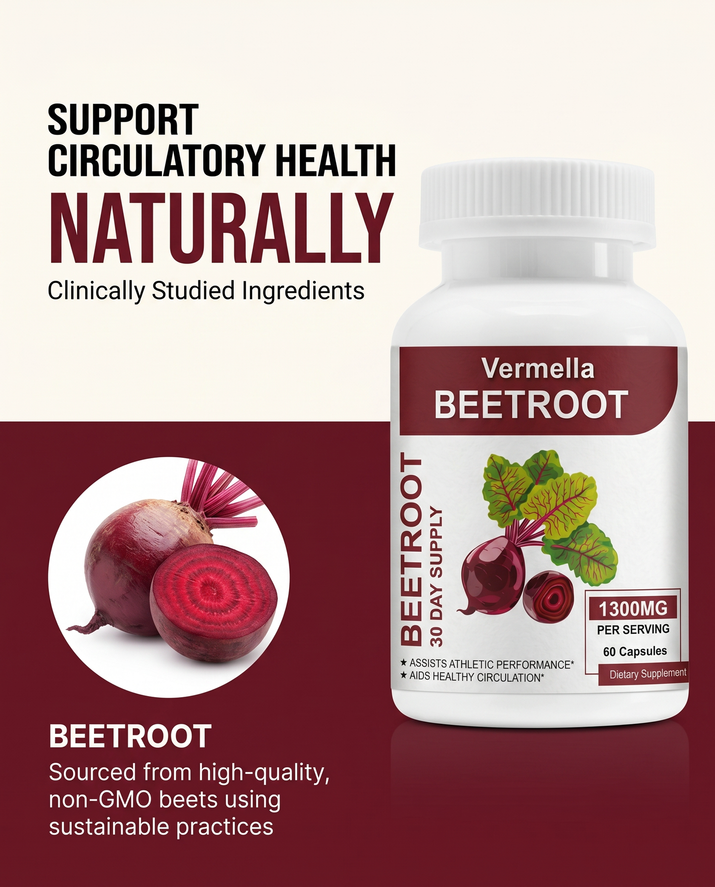 Vermella Beetroot — Pure Circulation Support