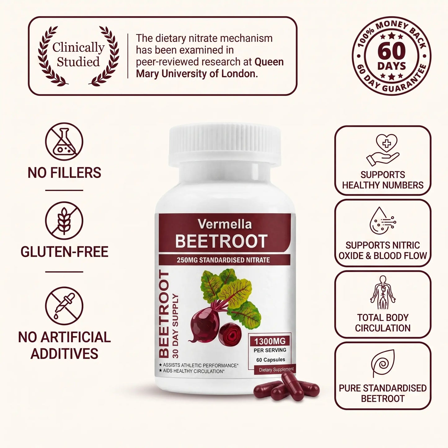 Vermella Beetroot — Pure Circulation Support
